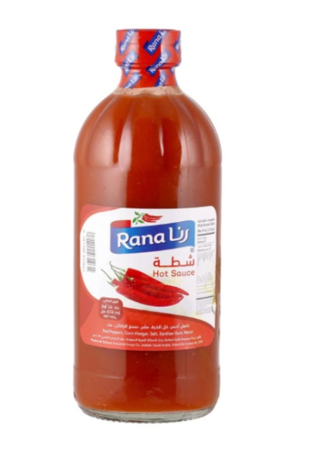 Rana Hot Sauce – 474ml | Spicy Chili Sauce | Perfect for Meals, Snacks & Marinades - Image 1